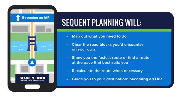Becoming an IAR with Sequent Planning